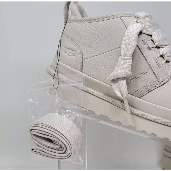 UGG NEUMEL FT SEA SALT LEATHER/ WOOL CHUKKA ANKLE BOOTS MEN'S SIZE US 13 NEW - Picture 4 of 5